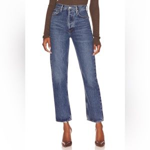 AGOLDE 90’s Pinch High Waist Straight Jeans in wash Range